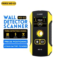 FNIRSI WD-02 Wall Detector Stud Finder New Design Positioning Hole TFT Display AC Live Cable Wires Metal Wood Stud Wall Scanner 1