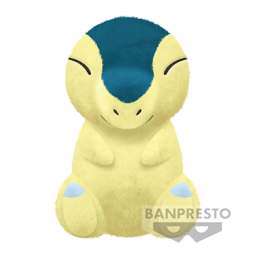

Goods in Stock Original BANPRESTO Cyndaquil Pocket Monsters 34CM Super Cute Cartoon Anime Figure Plush Toys Holiday Gifts