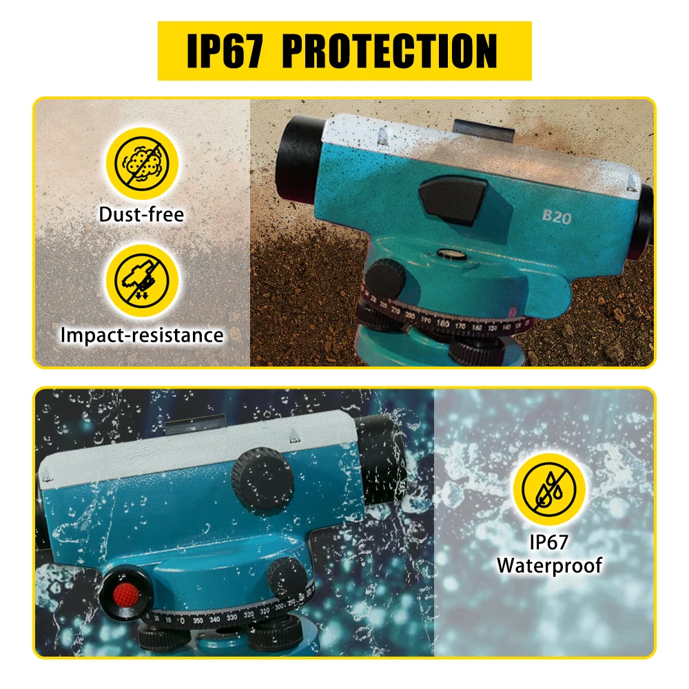 Heipoe 32X auto level B20 V magnetic damping superior quality Automatic Anping