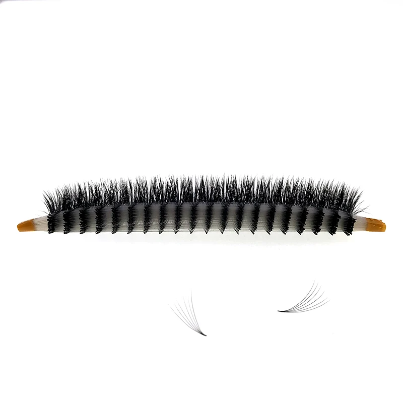 HOLLYLASH 600 팬 사전 제작 볼륨 속눈썹, 5D, 6D, 8D, 10D, 12D, 14D, 8-15mm, 내추럴 소프트 러시안 볼륨, 개별 속눈썹 무료 도구