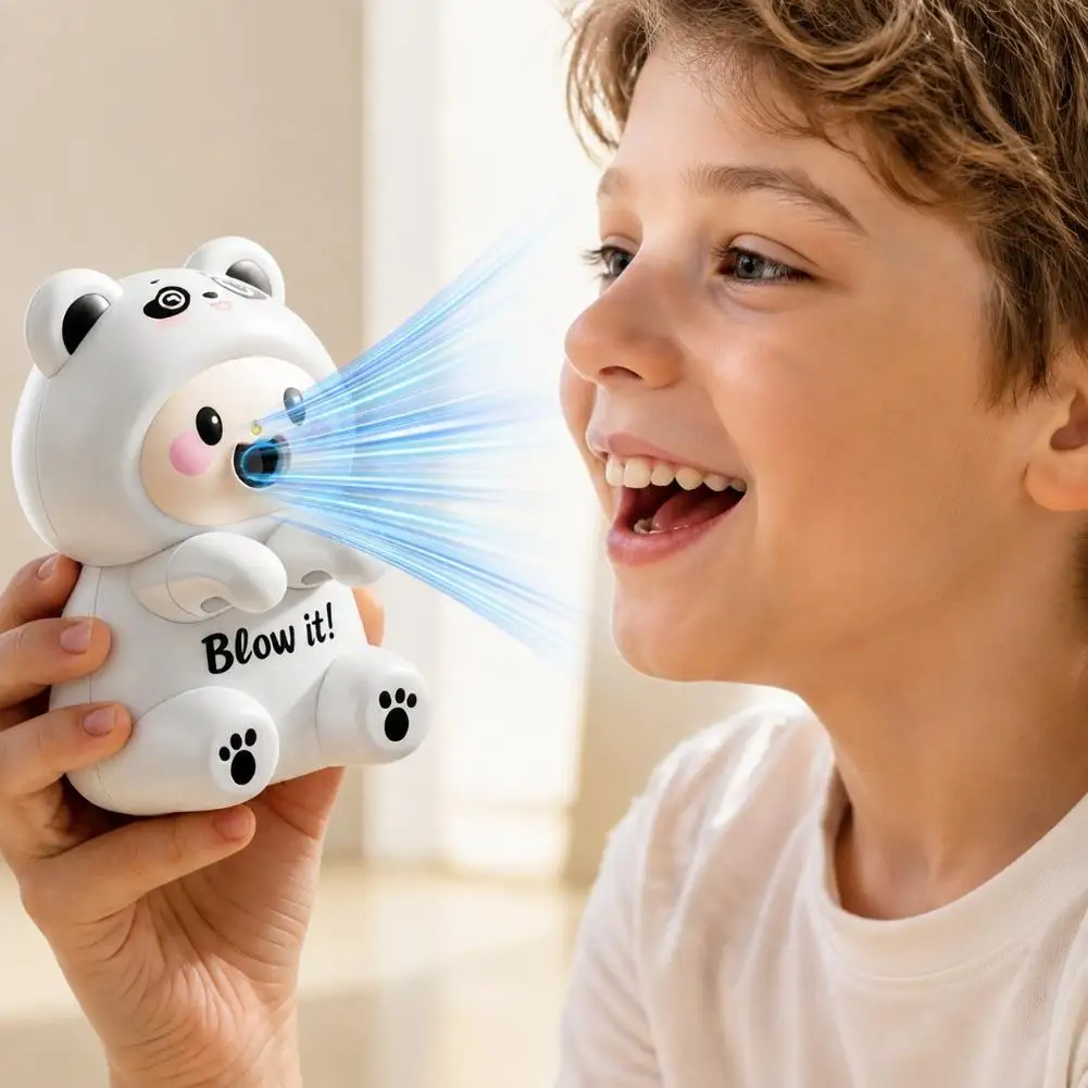 Mini Cartoon Animal Food Cooling Fan - Safe, Quiet Electric Blower for Baby Feeding and Hot Food