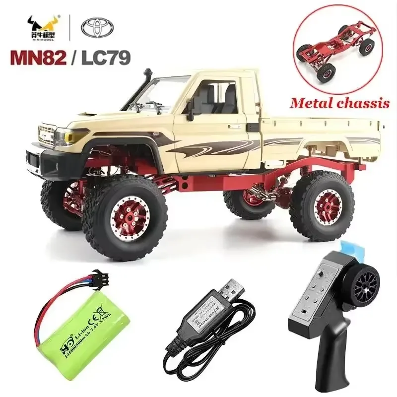 ホビーラジコン MN82s MNRC MN82S 4WD Off-Road Crawler - 1/12 Scale Licensed Toyota