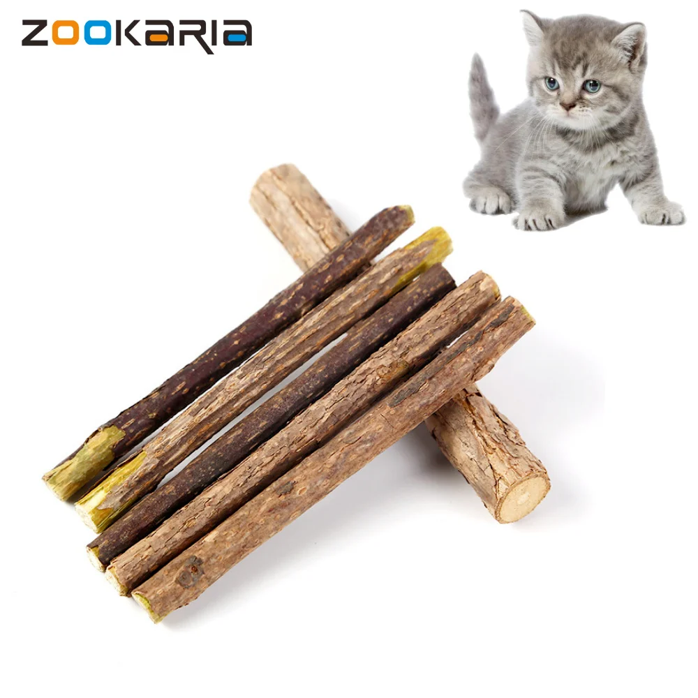 Cat Chew Toy Pet Cats Snacks Sticks Pure Catnip Cat Molar Stick Cat