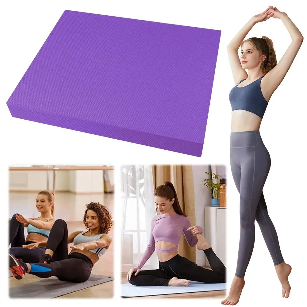 Yoga Balance Pad Anti Slip Exercise Balance Pad Fitness Balancing Foam Cushion Mat for Stability Training
