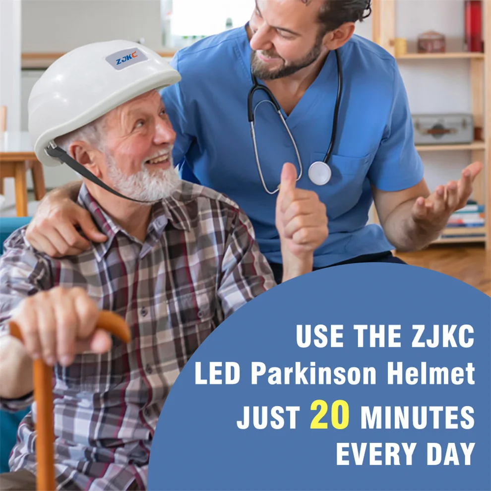 

ZJKC 810 нм x 280 диоды профессиональная головка массажный шлем деменция подарки для мужчин лечение головного мозга при болезни Паркинсона