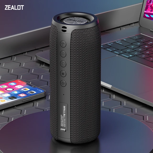 ZEALOT-S51 TWS Portable Bluetooth Speaker Wireless Bass Subwoofer