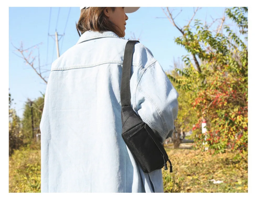 small waist bag anti theft mini travel bag outdoor sports cell phone key running belt pack with earphone jack