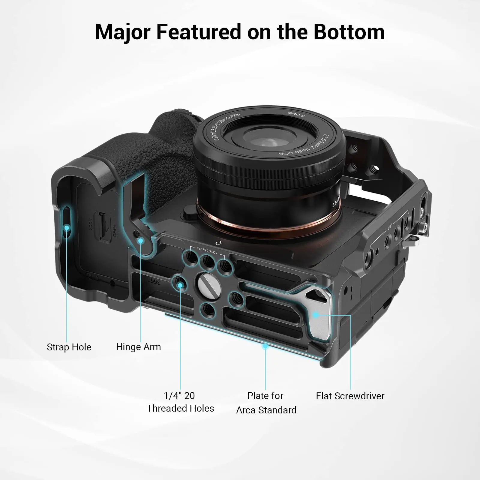Smallrig-sona7 iv a7m4用の完全なカメラケージ,Sony Alloj 7 iv