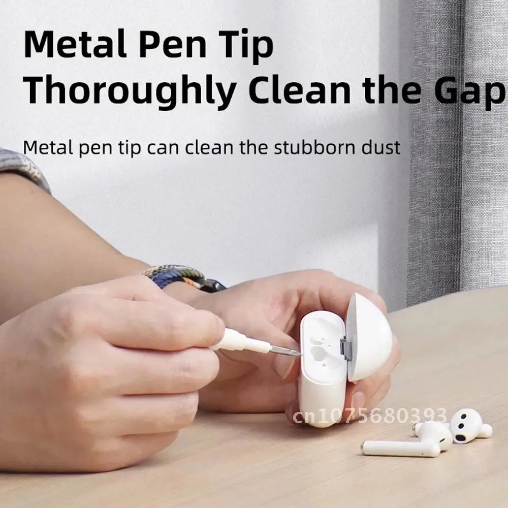

Earbuds Case Cleaner Kit for Airpods Pro 3 2 1 Xiaomi Airdots 3 Pro Durable Bluetooth Earphones Cleaning Tool Pen Brush