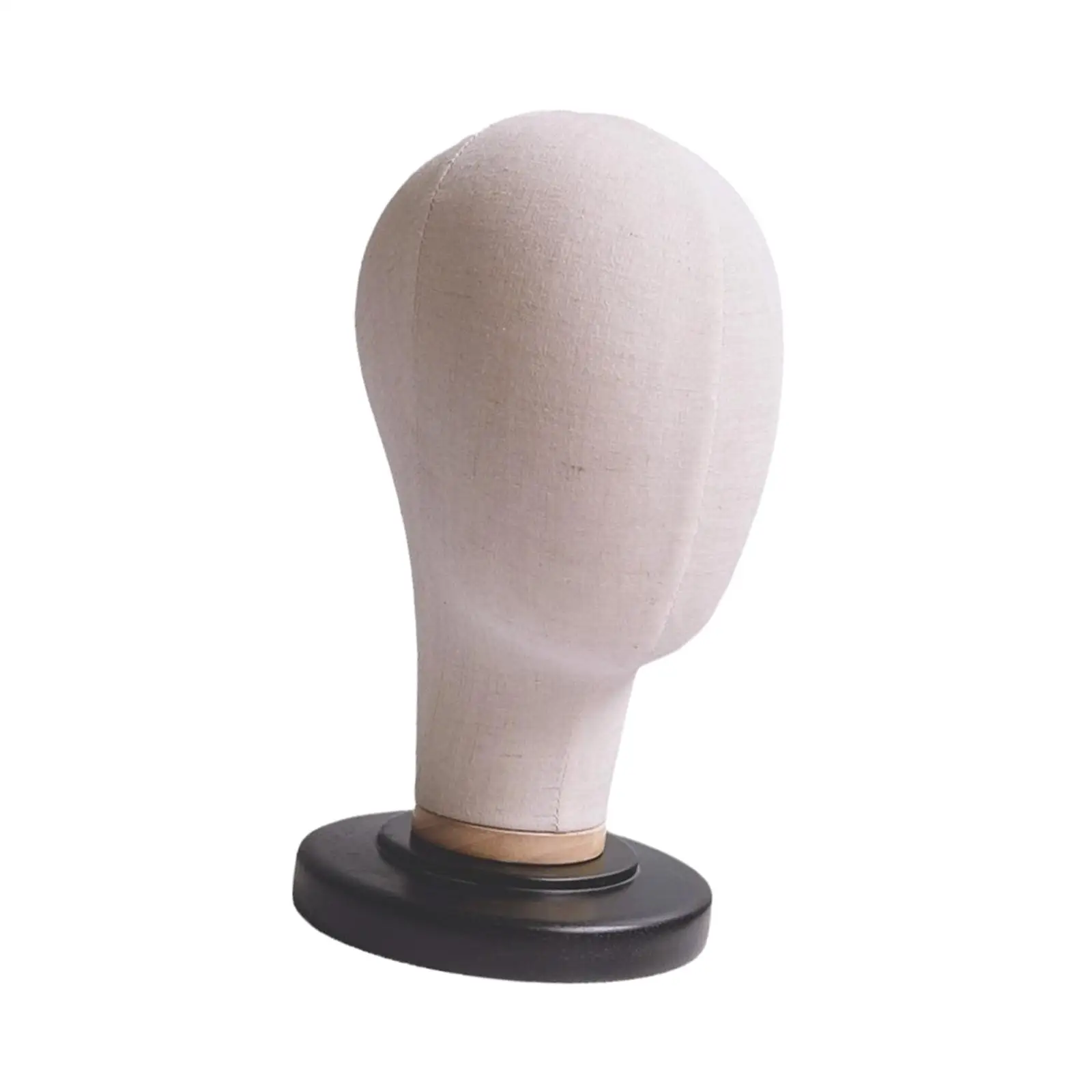 Mannequin Head 21inch Multipurpose Portable Block Head Headphones Rack Wig Hat Display Stand Holder for Salon Headwear Earphones