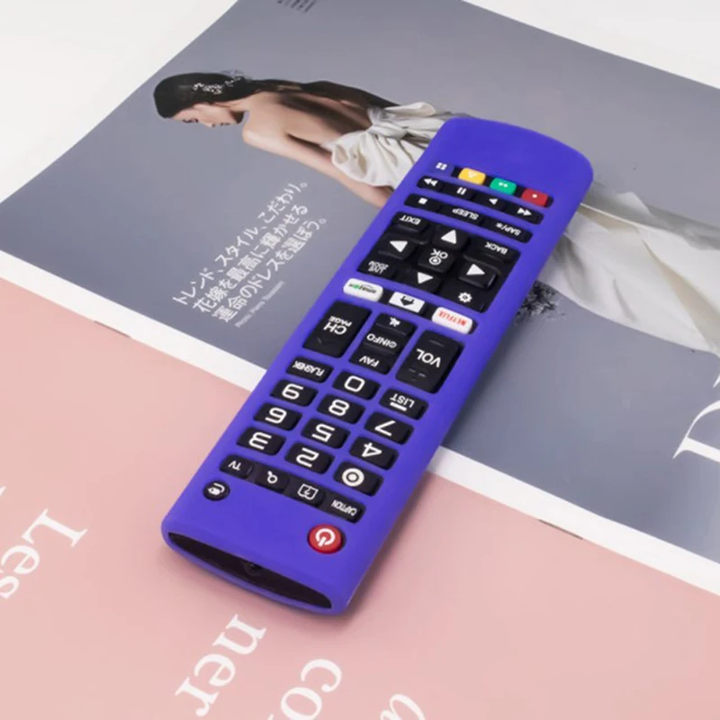 Silicone Remote Case Smart TV Remote Control Silicone Case Protective Cover Holder Skin Home Audio And Video Equipment TV Accessories