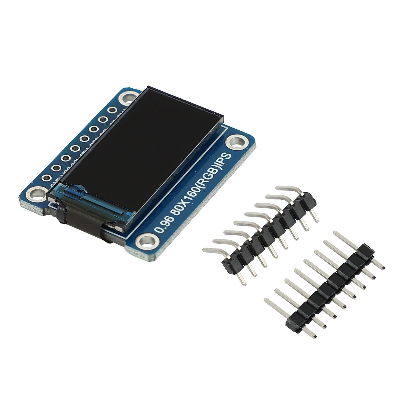 Ǯ ÷ Tft  St7735 ̺ IC 80x160 LCD ÷, 3.3V Spi ̽, Arduino Diy, Ips 0.96 ġ, 8 , Spi Hd 65K