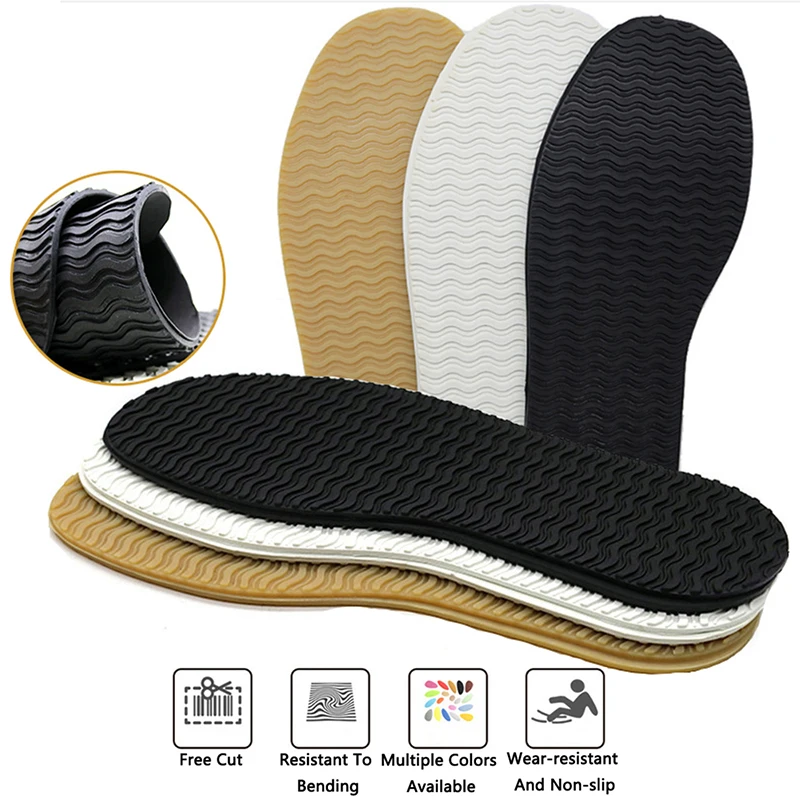 Semelles en caoutchouc pour r paration de chaussures remplacement de semelle ext rieure antid rapante r sistante l usure pour baskets mat riau de fabrication de chaussures faire soi m me