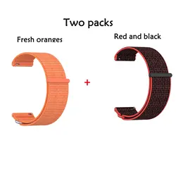 Nylon Loop Sport Strap for Smart Watches - Universal Fit for Men and Women (2pcs - 3)
