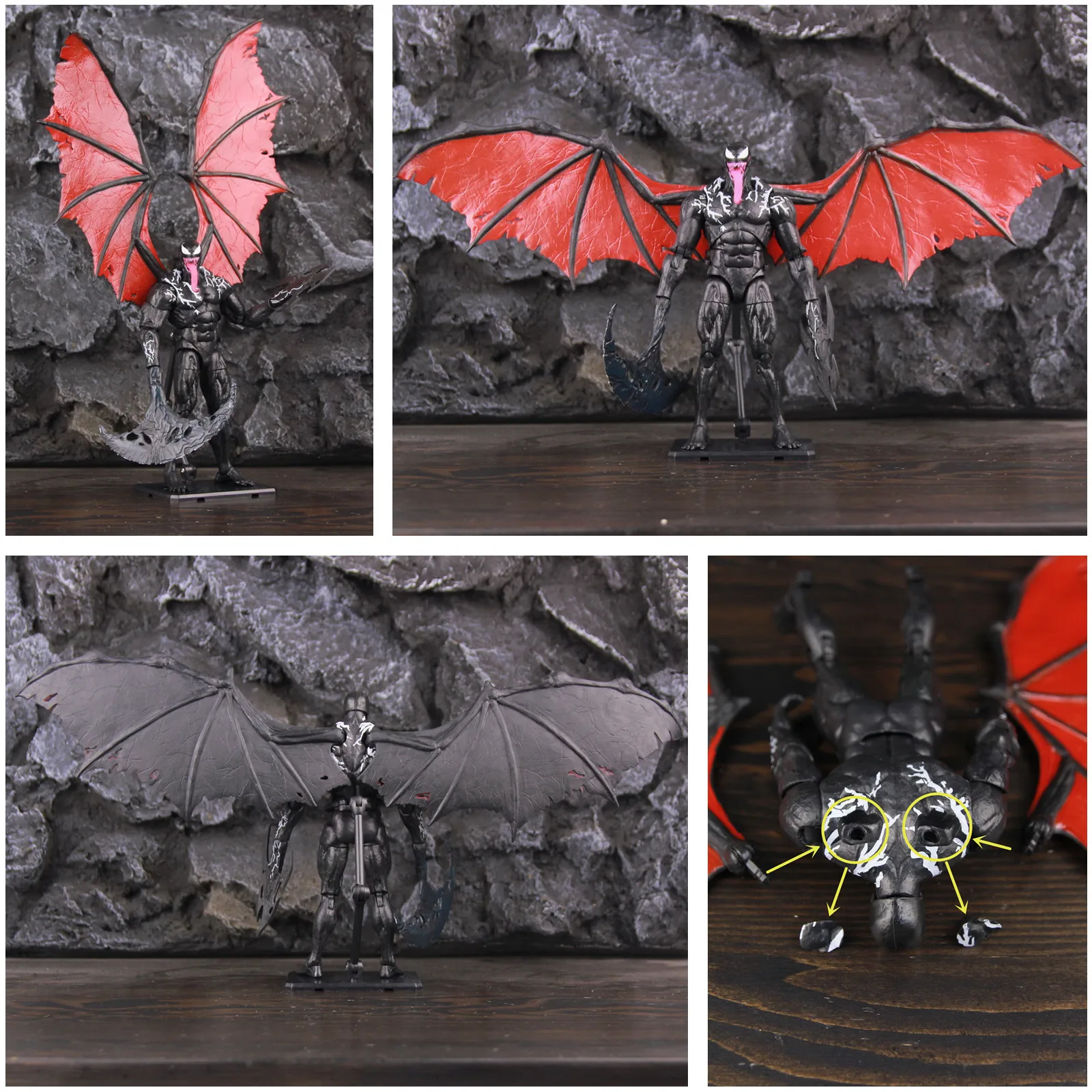 ヴェノム映画 6 インチ スケール アクションフィギュア エドワード