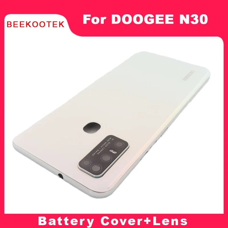 

Новинка, оригинальная задняя крышка батарейного отсека DOOGEE N30 + Задняя крышка объектива камеры, запасные аксессуары для телефона Doogee N30