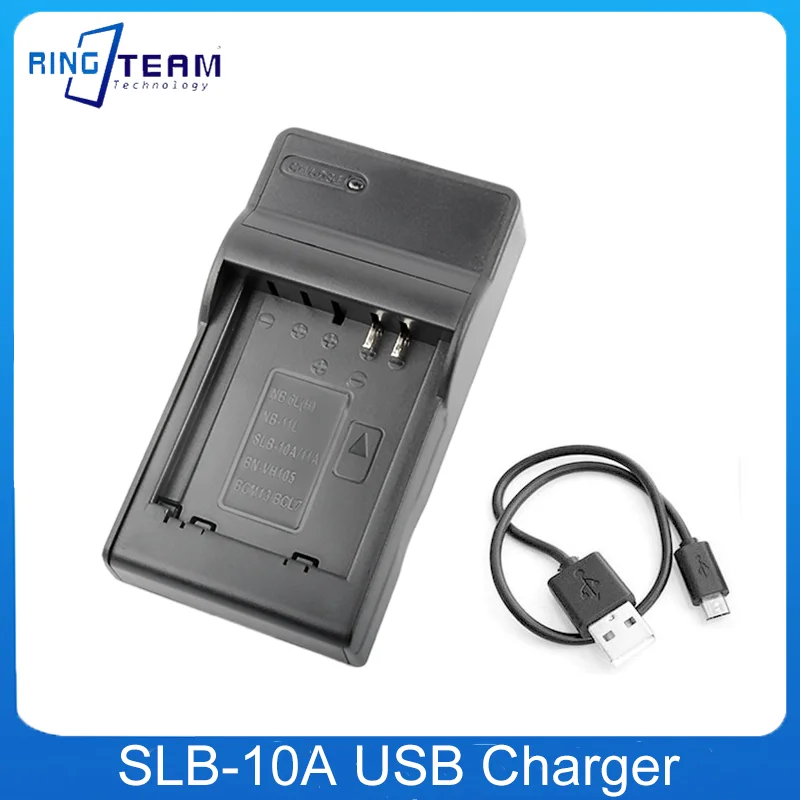 Фото USB-зарядное устройство для Samsung EX2F WB150F WB250F WB350F WB750 WB800F WB500 WB550 HZ10 №1