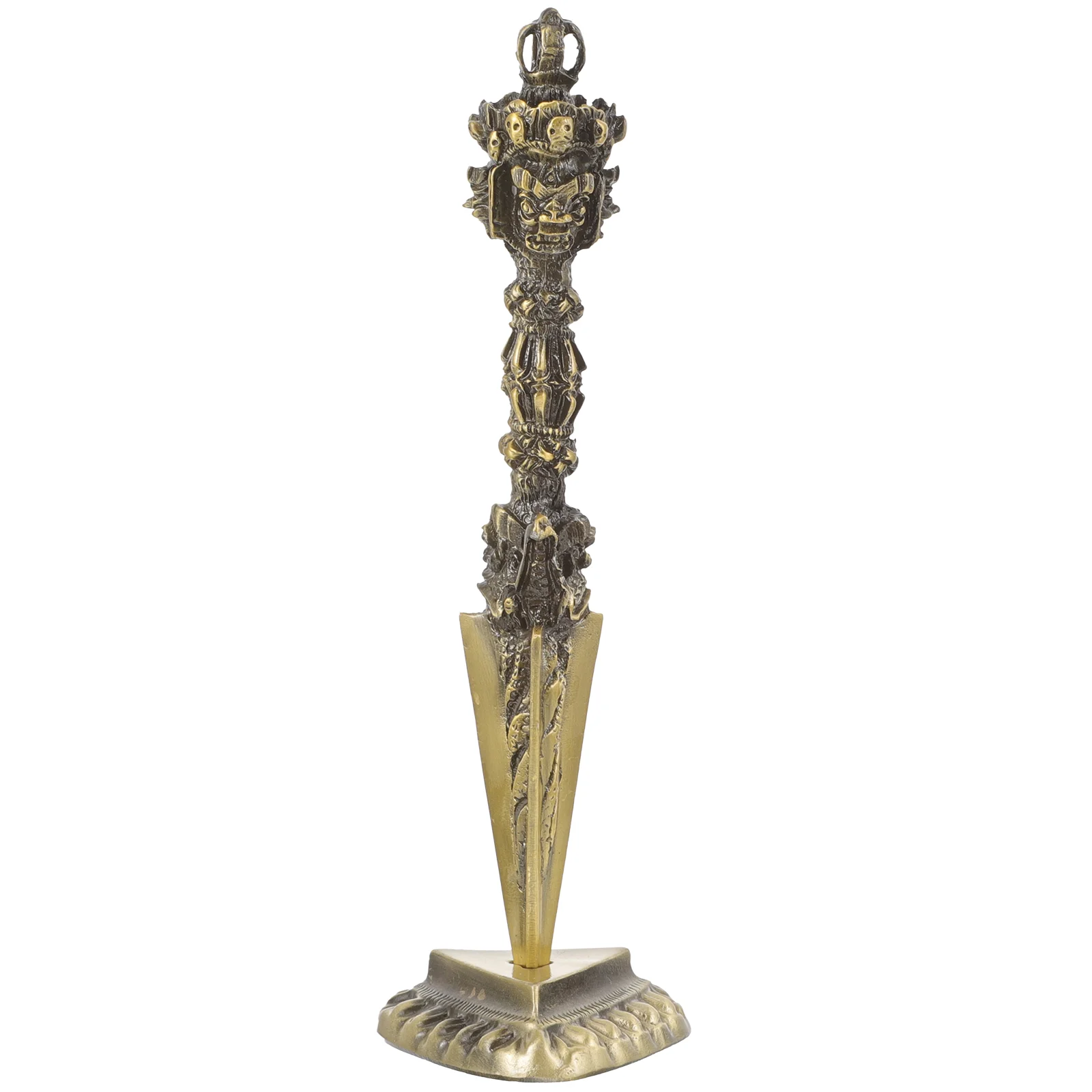 

Vajra Pestle Statues Decor Desk Ornament Figurines Vajra Pestle Dharma Utensil