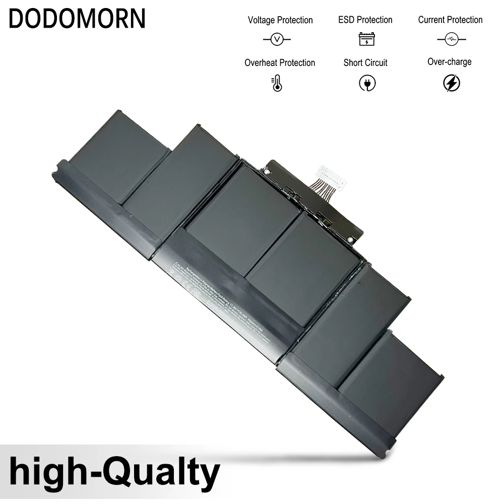 Bateria do Portátil para Macbook Pro A1494 15 Retina A1398 Final de 2013 Meados de 2014 Ano Me293ll a Me294ll a Alta Qualidade 11.2v 8800mah Novo - Imagem 6