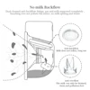 Hands Free Electric Breast Pumps Mother Milk Extractor Portable Breast Air Pump Wearable Wireless Breast pump UV disinfectable 2
