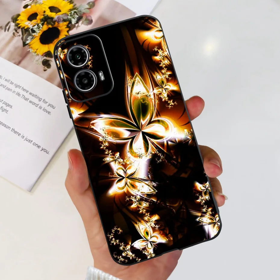 Cute Love Pattern Soft Silicone Phone Case - Stylish & Durable Back Cover
