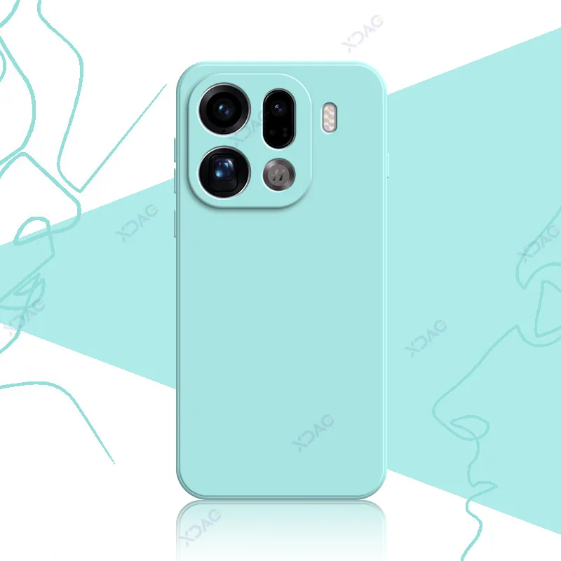 Luxury Dual Liner Protective Phone Case - Full Shockproof Square Liquid Silicone Shield