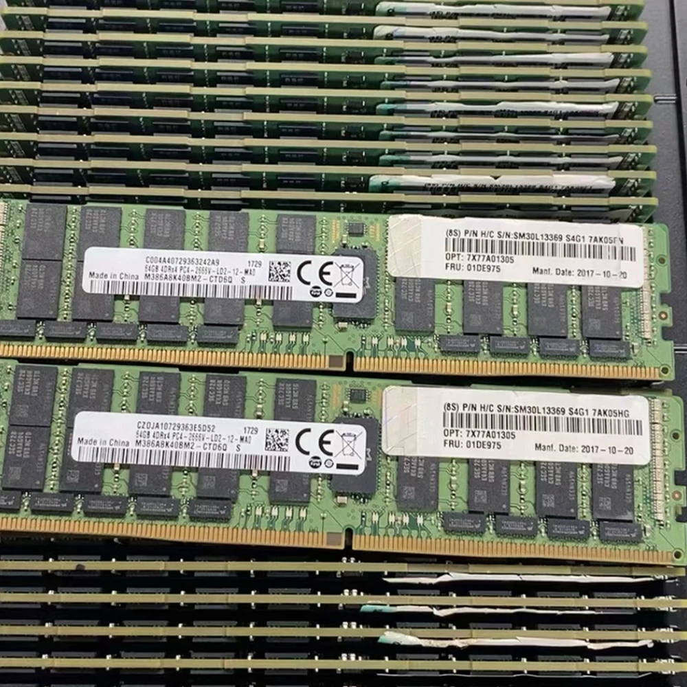 

Серверная память 1шт для Lenovo 01DE975 7X77A01305 64 Гб 64 Гб 4DRX4 DDR4