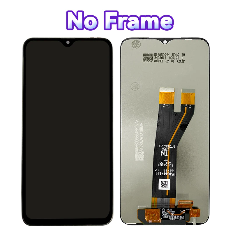 LCD 삼성 갤럭시 A14(5G) SM-A146B, 터치 스크린 디지타이저 삼성 갤럭시 A146(5G) SM-A146B/DS LCD 프레임 포함, 6.6 인치
