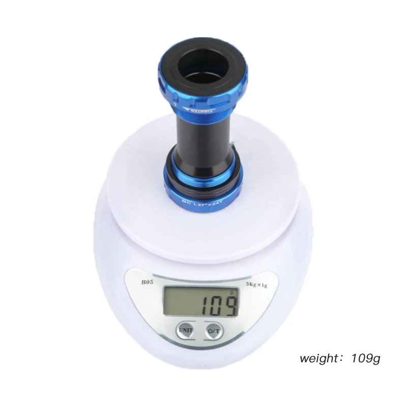HASSNS Bicycle Bottom Bracket BB52 Hollowtech Bsa 24 BB51 for Mountain Bike Crankset Shaft