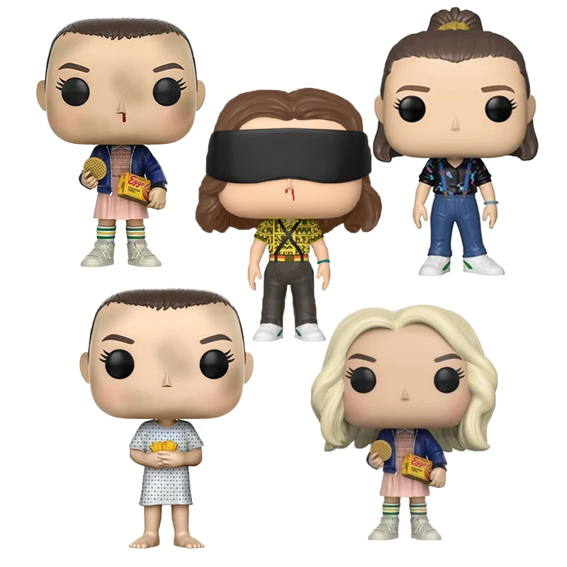 Экшн-фигурка FUNKO страннеродиннадцать с EGGOS #421 #843 BATTLE #826 Больничная одежда #511, коллекция игрушек, подарок для ребенка