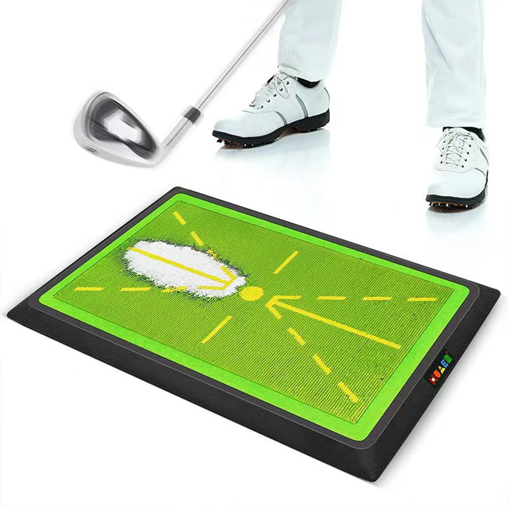 

Swing Practice PadsGolf Training Mat for Swing Detection Batting Ball Trace Directional Detection Mat Swing Path Pads Practice