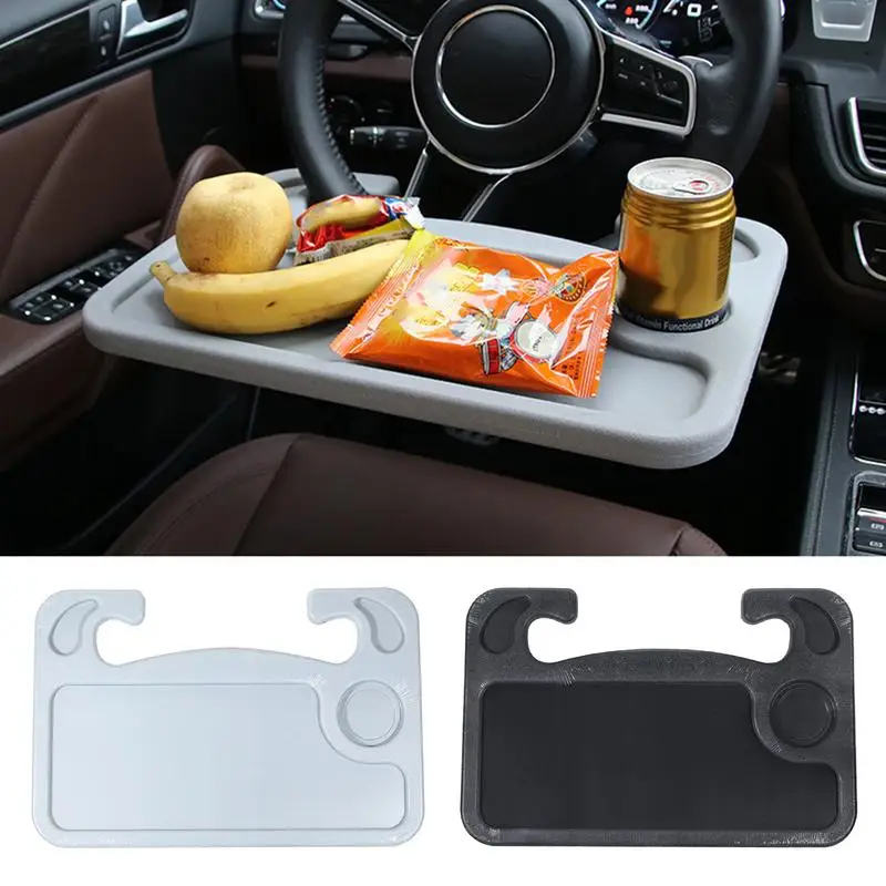 Auto Lenkrad Schreibtisch Multi-Funktions Aufbewahrung Tisch Tablett Essen  Trinken Stand Halter Laptop Schreibtisch