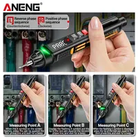 ANENG A3009 Mini Digital Multimeter Pen Smart Voice Broadcast Tester Meter Multimetro DC AC Voltage Professional Test Tools 2