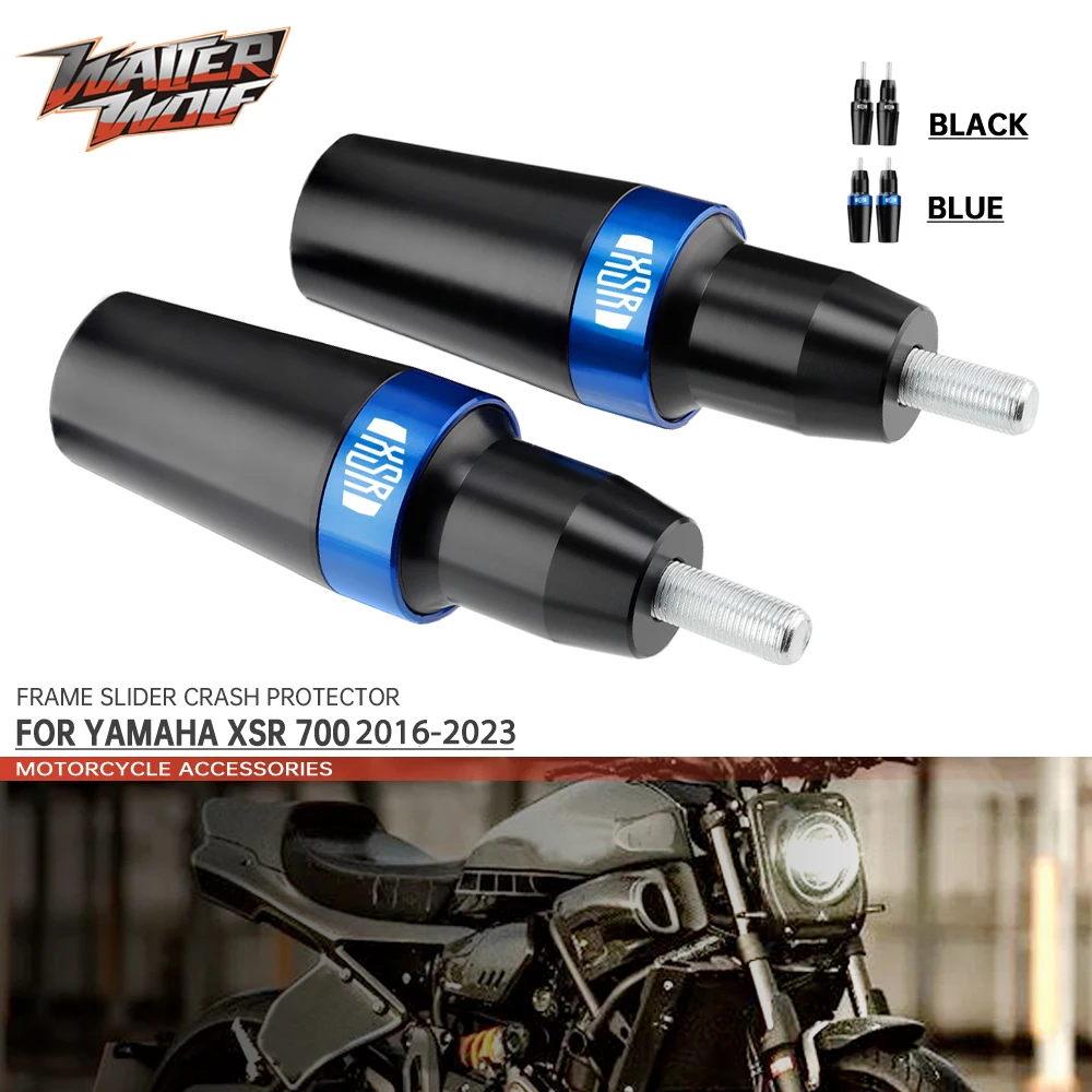 

Frame Slider Crash Protector For YAMAHA XSR700 XSR 700 2016-2023 Motorcycle Accessories Bobbins Falling Protection Aluminum LOGO