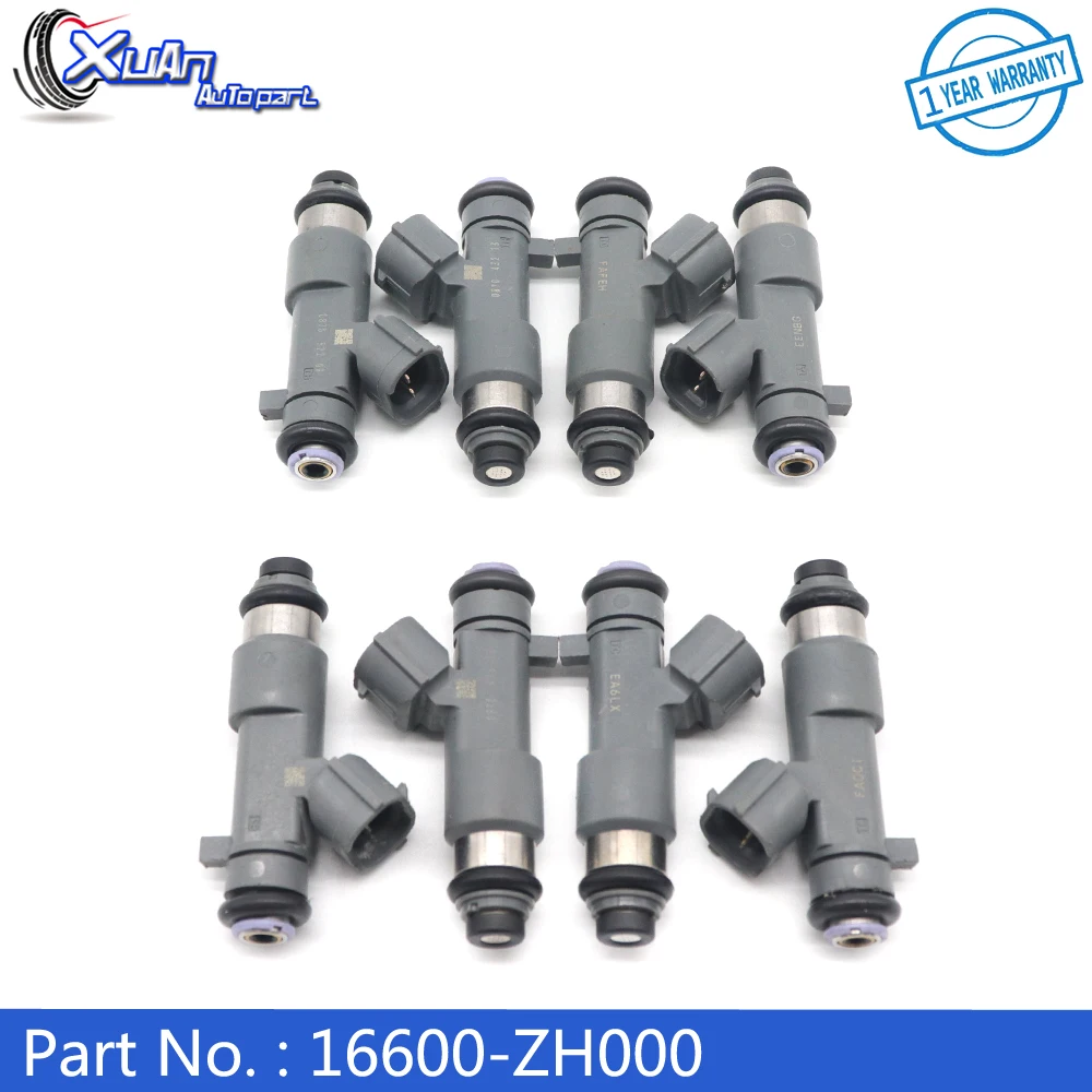 

XUAN 8 шт. Автомобильные топливные форсунки сопло 16600-ZH00A для Nissan Titan V8 5.6L 2005 2006 2007 16600-ZH000