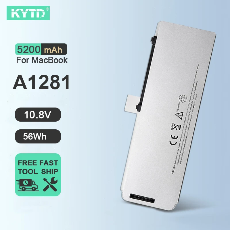 

Аккумулятор для ноутбука KYTD A1281 для Apple MacBook Pro 15 дюймов, A1286 (версия 2008) MB772 MB470J/A MB772 */A MB772J/A MB471X/A