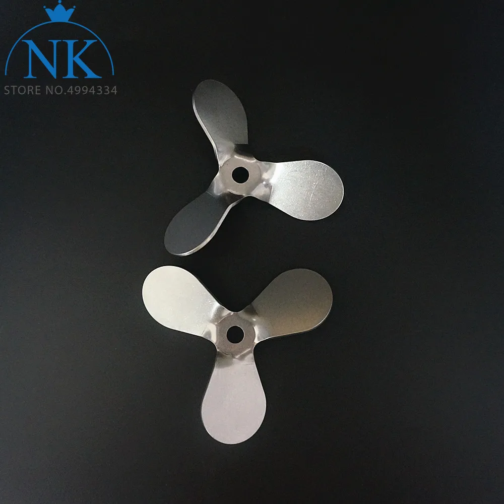

1pcs lab 304 stainless steel DIA4cm to 12cm three blade propeller three-leaf paddle for laboratory mixer equipment