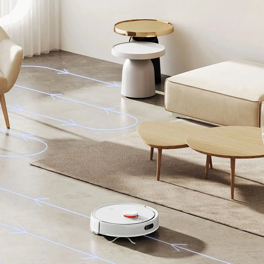 XIAOMI MIJIA Robot Vacuum Cleaners Mop 3C Plus Enhanced Edition Pro C103 5000PA Suction Sweeping Washing Mop APP Smart Planned 3