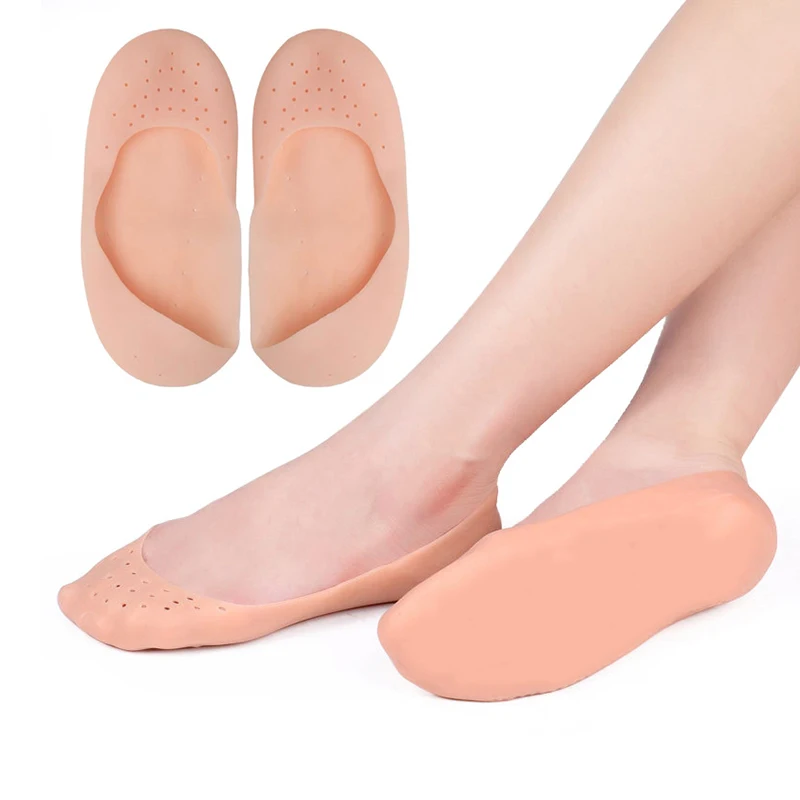 royal jelly delicate moisturizing sleeping mask watery moisturizing facial anti wrinkle application mask lifts and firms skin 1 Pair Delicate Silicone Moisturizing Gel Heel Socks Like Cracked Foot Skin Care Protector Feet Massager Foot Women Silicon Feet