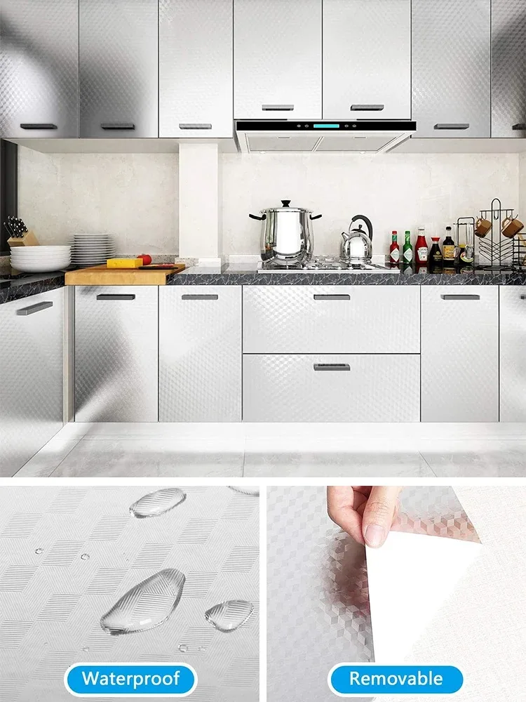 Papel de contacto de madera negra, papel tapiz autoadhesivo para pelar y pegar, película de vinilo decorativa para superficie de muebles de gabinetes de encimera