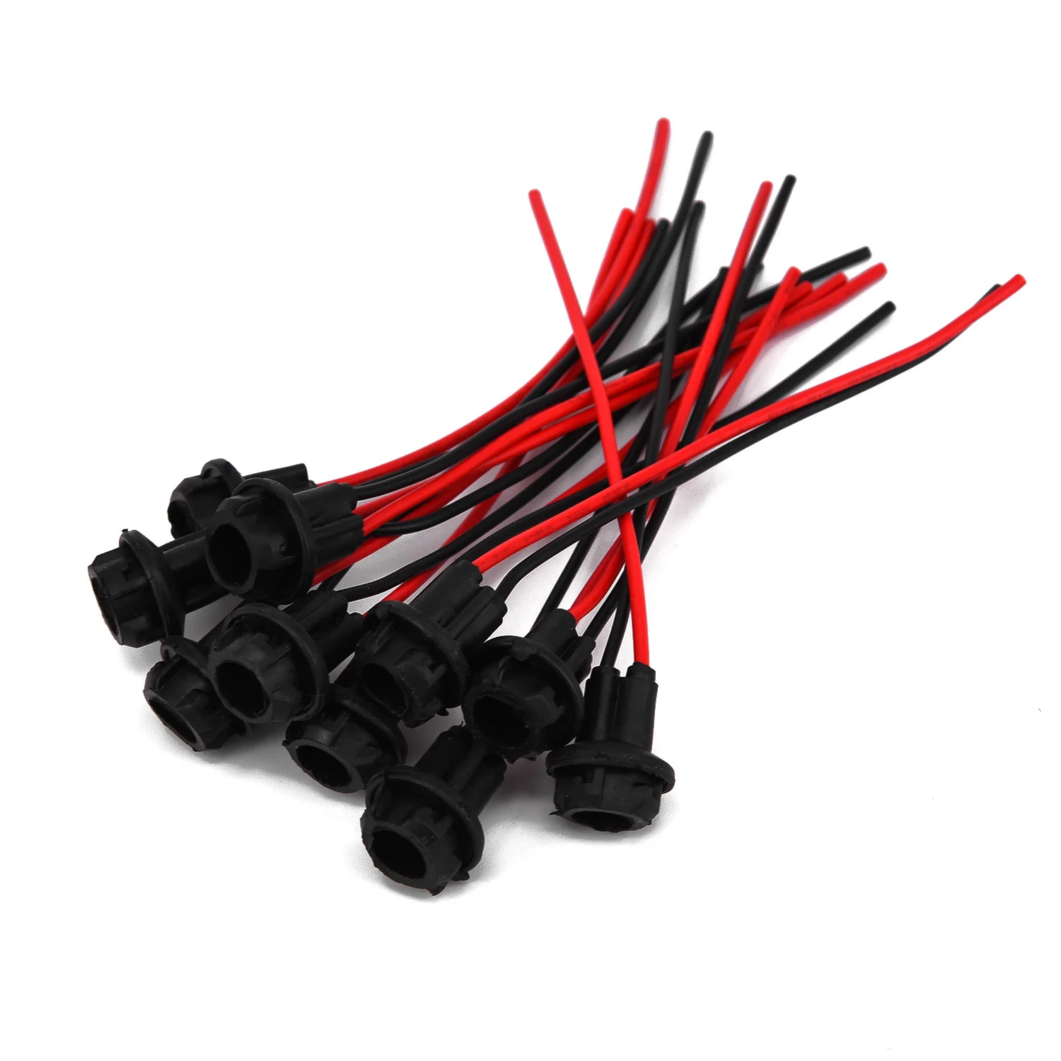 

Sockets Replacement Connector DC 12V Extension Lamp Socket Light Base 168 Spare Parts 194 921 Auto Accessories For Car T10