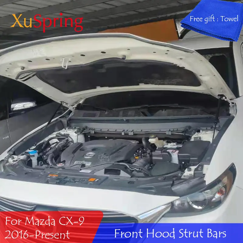 

Car Strut Bars for Mazda CX-9 2016 2017 2018 2019 2020 2021 2022 2023 Damper Hood Hydraulic Rod Support Lift Bracket Accessories