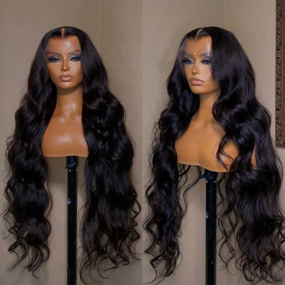 

30 34 Inch 13x6 Hd Lace Body Wave Frontal Wig Pre Plucked Brazilian Body Wave 13x4 Lace Front Human Hair Wigs For Women