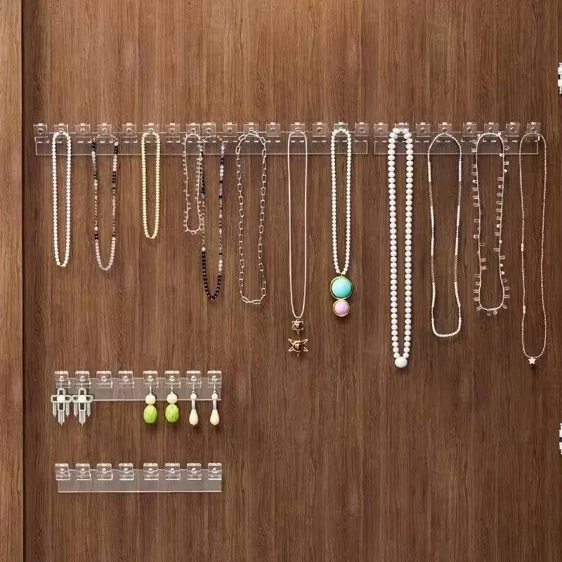 3/6/12/18pcs Necklace Storage Rack, Bracelet And Earrings