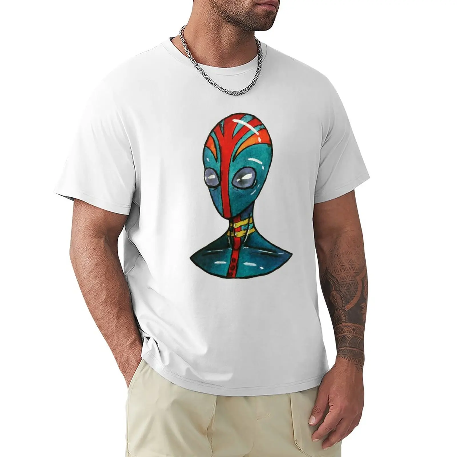 

Primary Alien T-Shirt aesthetic clothes anime T-shirt men