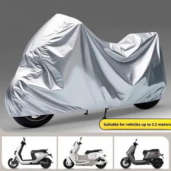 Telo Copriauto Moto, Protezione Solare Antivento, Copertura Termica per Auto Elettrica, Impermeabile Antipolvere, Telo Speciale Antipioggia