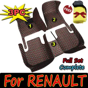 Jeu 2 tapis de sol avant sur mesure Renault 7711424556 pour renault clio 3  III, buy it just for 14.3 on our shop DGJAUTO