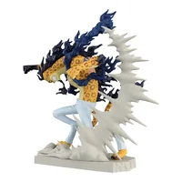 Bandai-Modèle de figurine en PVC Banpresto Anime, One Piece, Gear 5, Intérieur a Luffy VS ime Lucci, Collection de jouets, Cadeau d'anniversaire, Original 5