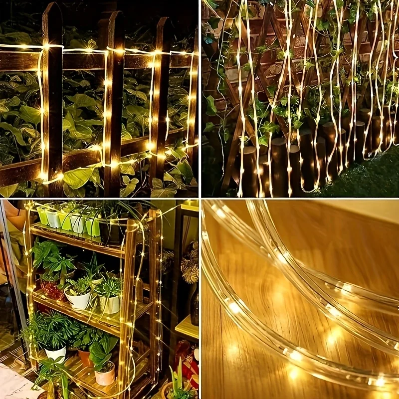 Solar LED Tube String Light 5