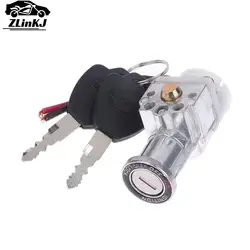 Bigger Head Type Electric Bicycle Ignition On/Off Key Switch Heavy Load E-bike Li-ion Battery Casing Lock Cycling Accessories